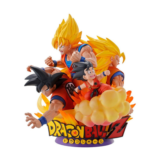DRAGON BALL Z - Figurine Son Goku Petitrama Dx Dracap Rebirth 01 / Petitrama