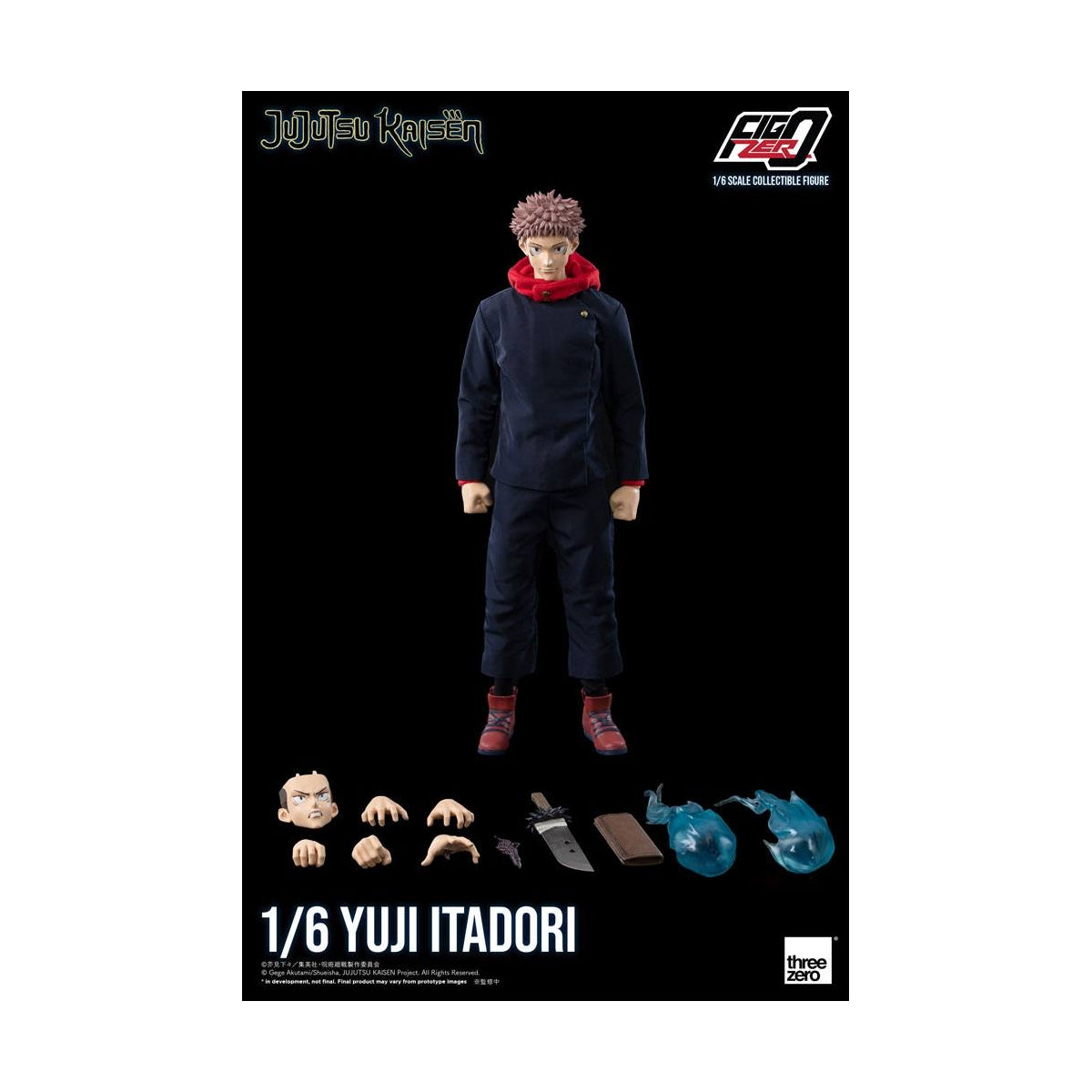 JUJUTSU KAISEN - Figurine Itadori Yuji / Threezero