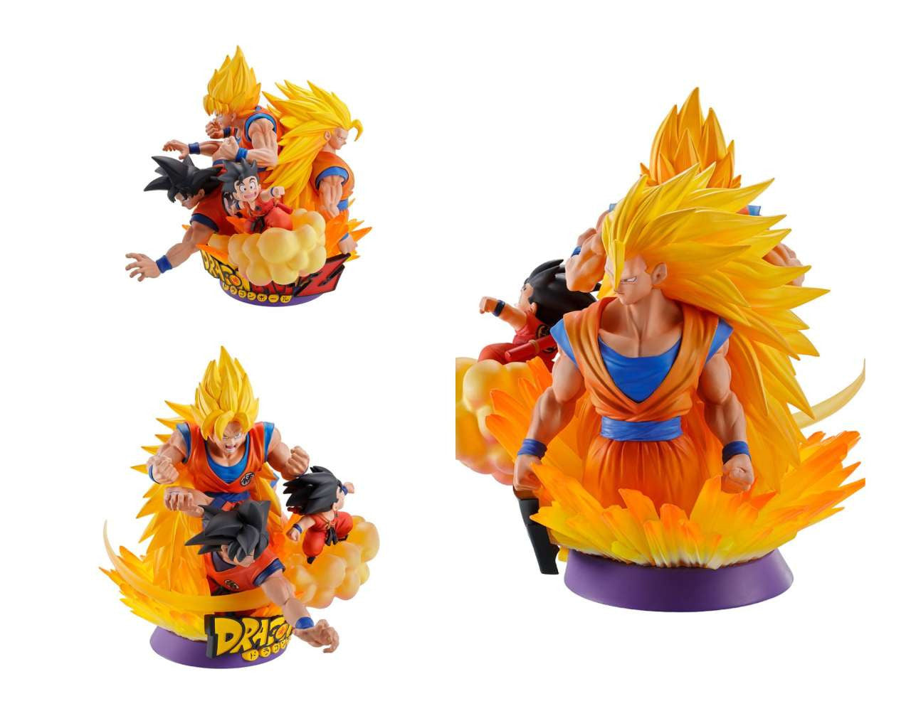 DRAGON BALL Z - Figurine Son Goku Petitrama Dx Dracap Rebirth 01 / Petitrama