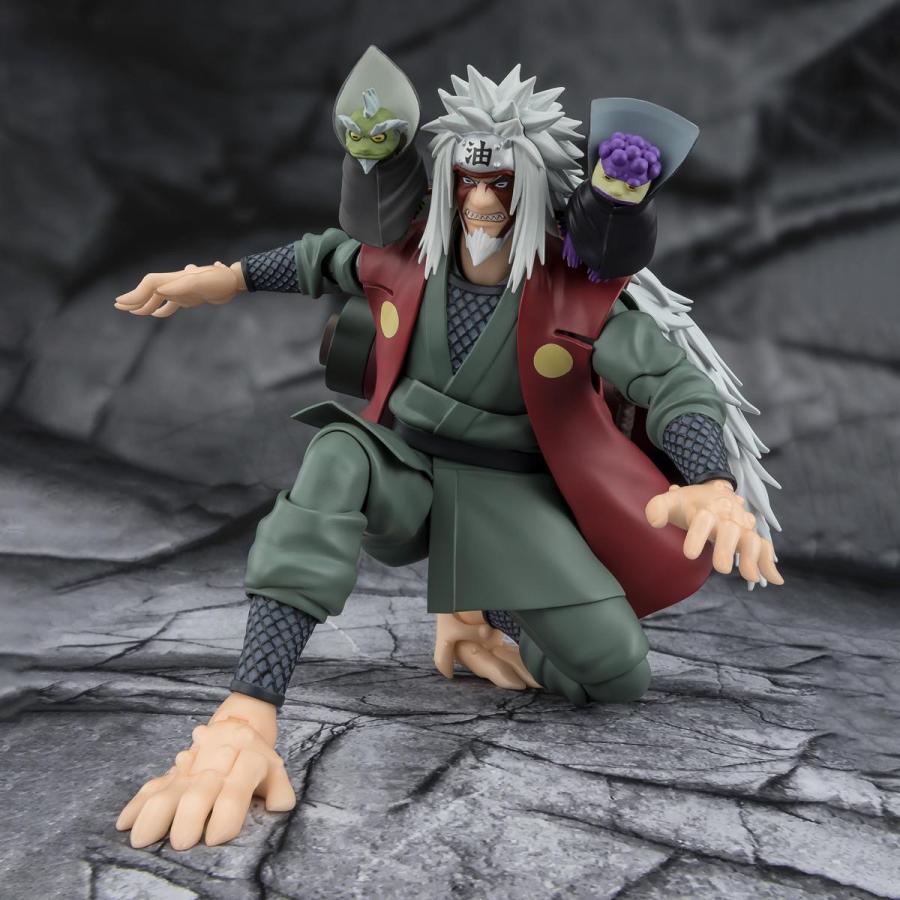 NARUTO SHIPPUDEN - Figurine Jiraiya Leaf Heroic Master Sage / S.H.Figuarts
