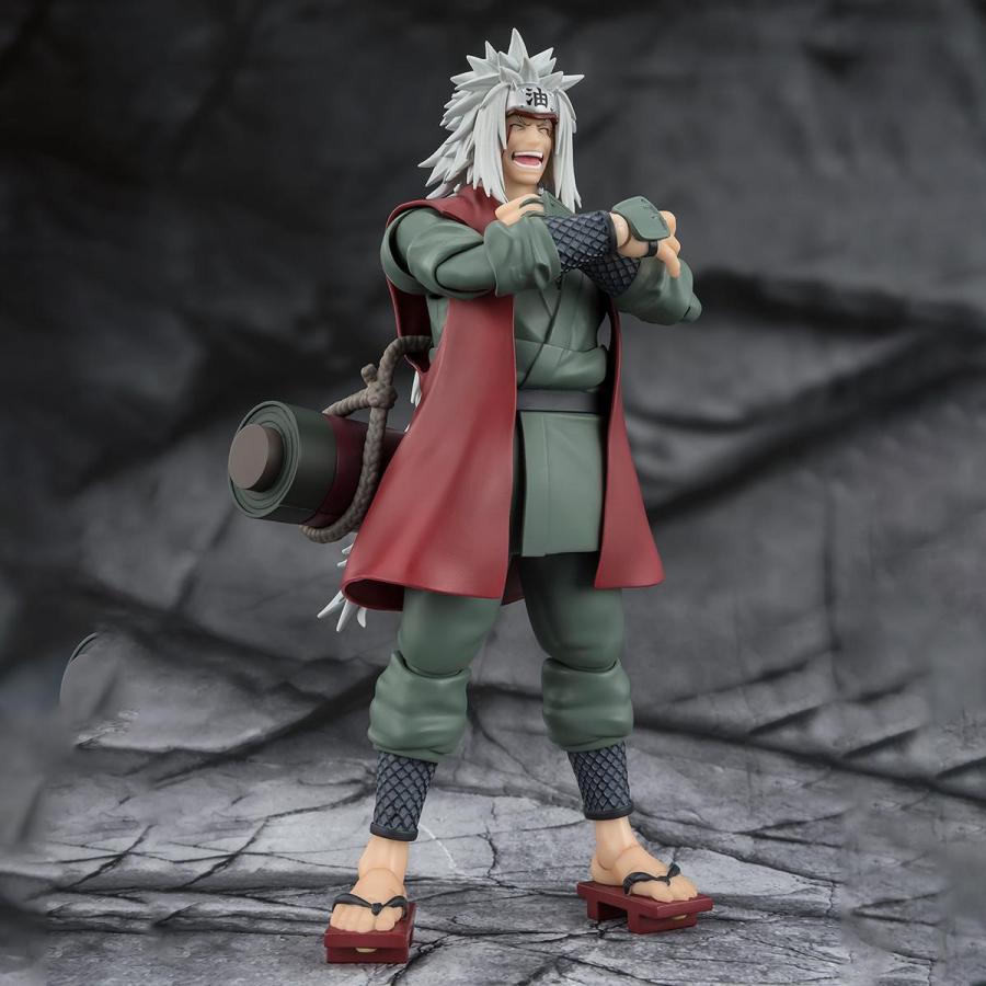 NARUTO SHIPPUDEN - Figurine Jiraiya Leaf Heroic Master Sage / S.H.Figuarts