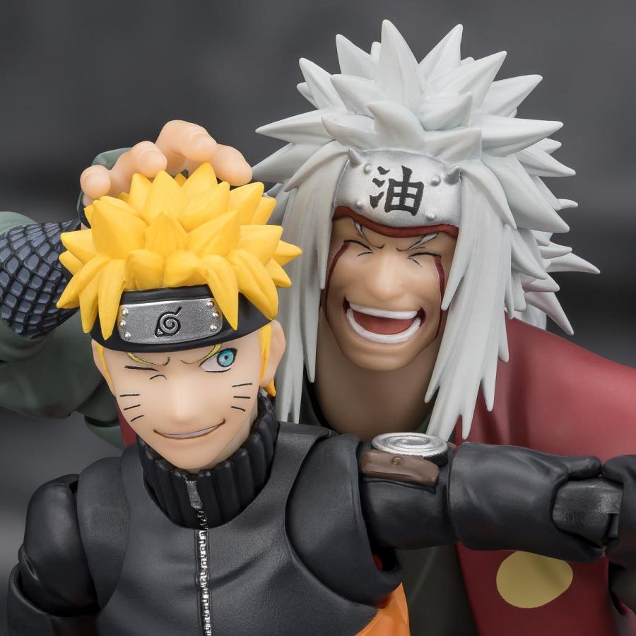 NARUTO SHIPPUDEN - Figurine Jiraiya Leaf Heroic Master Sage / S.H.Figuarts