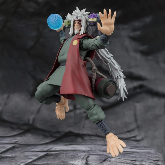 NARUTO SHIPPUDEN - Figurine Jiraiya Leaf Heroic Master Sage / S.H.Figuarts