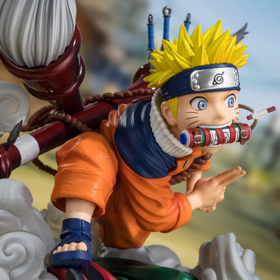 NARUTO SHIPPUDEN - Figurine Naruto (Manga Cover 72) / Figuarts Zero Extra Battle
