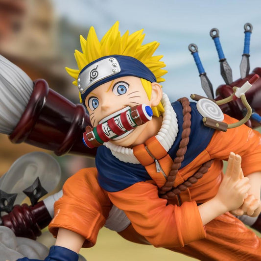 NARUTO SHIPPUDEN - Figurine Naruto (Manga Cover 72) / Figuarts Zero Extra Battle