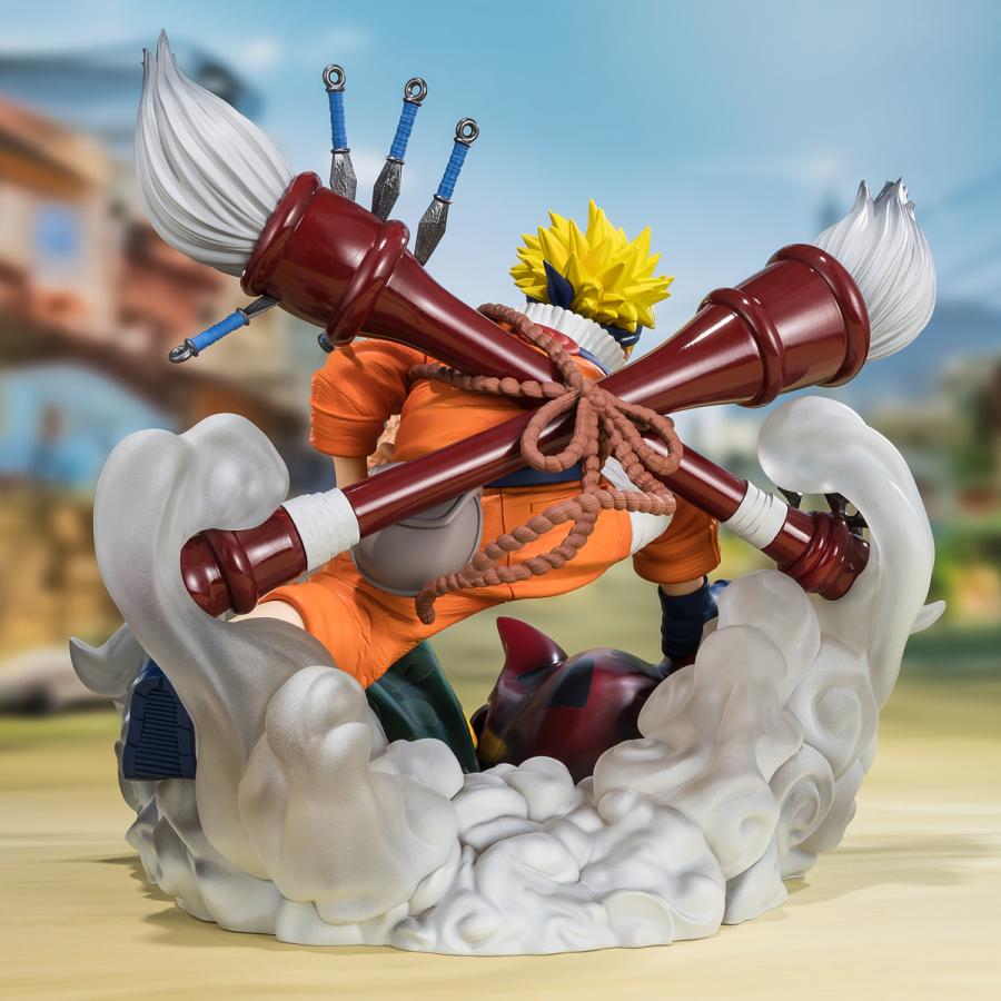 NARUTO SHIPPUDEN - Figurine Naruto (Manga Cover 72) / Figuarts Zero Extra Battle