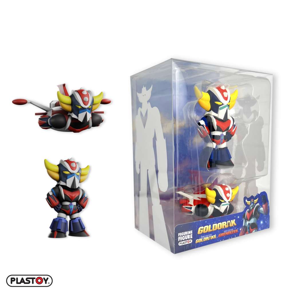 GRENDIZER - Figurine 'Grendizer' Standing + Spacer Duo Chibi / Plastoy