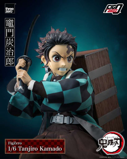 DEMON SLAYER (KIMETSU NO YAIBA) - Figurine Tanjiro Kamado articulée 1/6 AF / Threezero