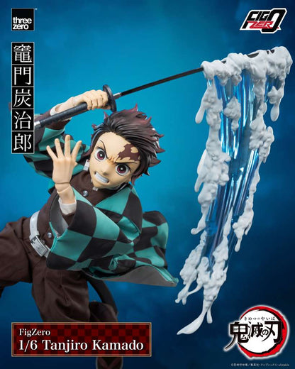 DEMON SLAYER (KIMETSU NO YAIBA) - Figurine Tanjiro Kamado articulée 1/6 AF / Threezero