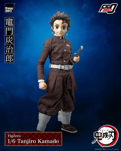 DEMON SLAYER (KIMETSU NO YAIBA) - Figurine Tanjiro Kamado articulée 1/6 AF / Threezero