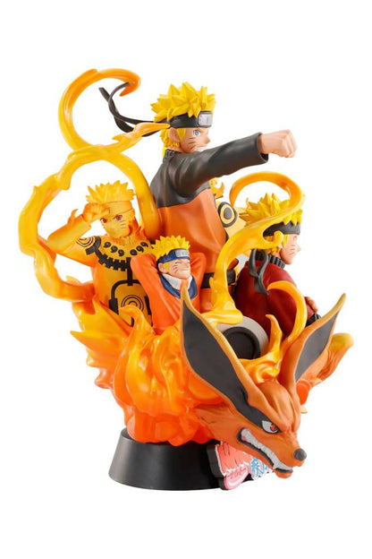 NARUTO SHIPPUDEN - Figurine Uzumaki Naruto Petitrama Dx Special / Megahouse