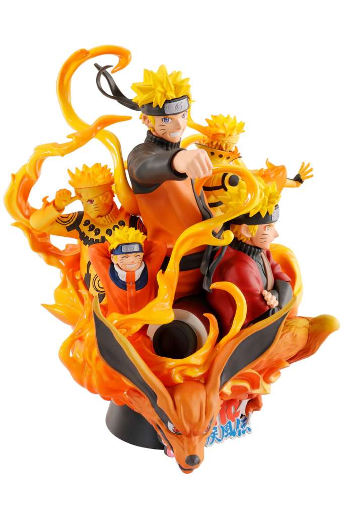 NARUTO SHIPPUDEN - Figurine Uzumaki Naruto Petitrama Dx Special / Megahouse