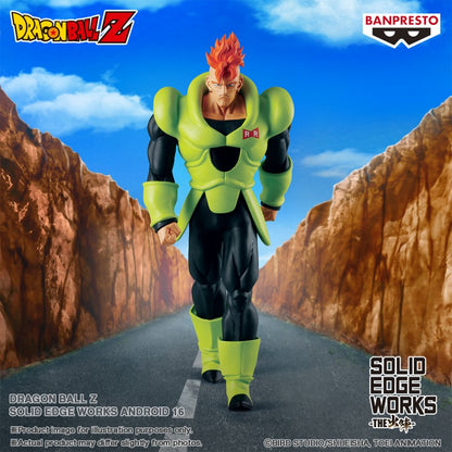 DRAGON BALL Z - Figurine Android 16 / Solid Edge Works