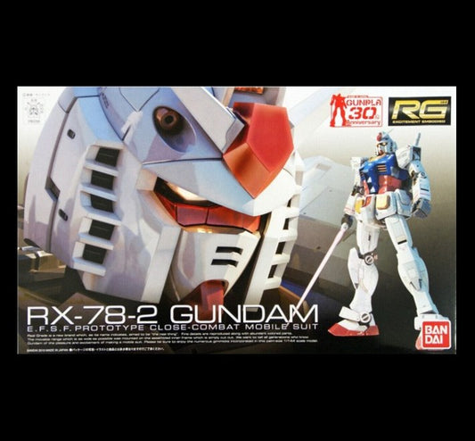 GUNDAM - Model Kit GunPla Gundam RX-78-2 | RG 1/144