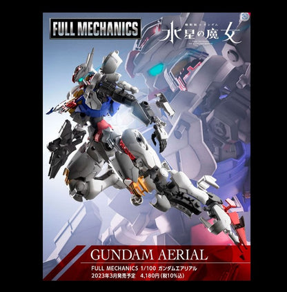 GUNDAM - Model Kit Gunpla Aerial Gundam | Full Mechanics 1/100