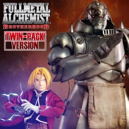 FULLMETAL ALCHEMIST BROTHERHOOD - Figurine articulée 1/6 TWIN Pack 'Edward et Alphonse' / Threezero