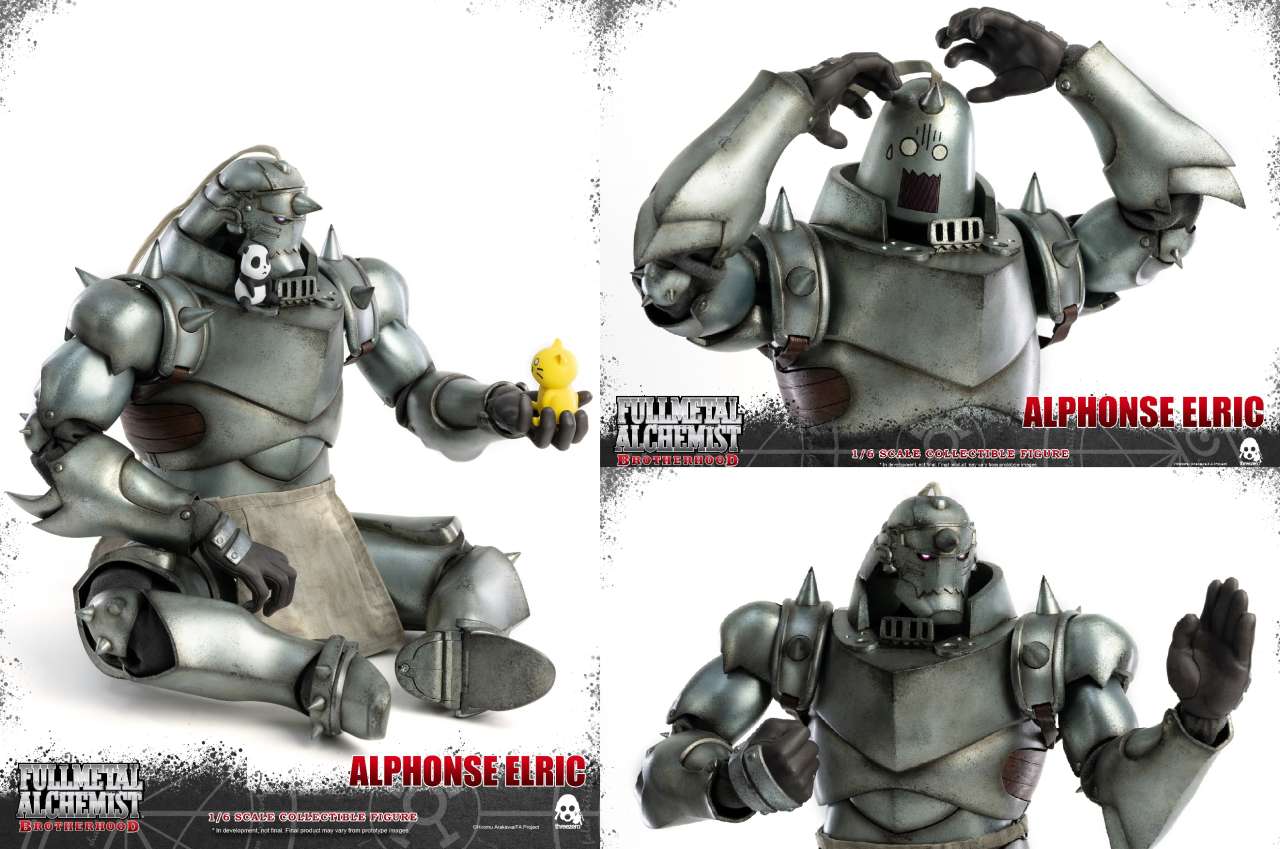 FULLMETAL ALCHEMIST BROTHERHOOD - Figurine articulée 1/6 Alphonse / Threezero