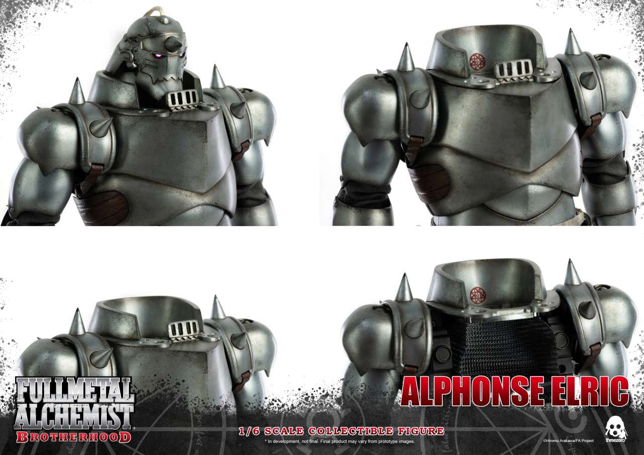 FULLMETAL ALCHEMIST BROTHERHOOD - Figurine articulée 1/6 Alphonse / Threezero
