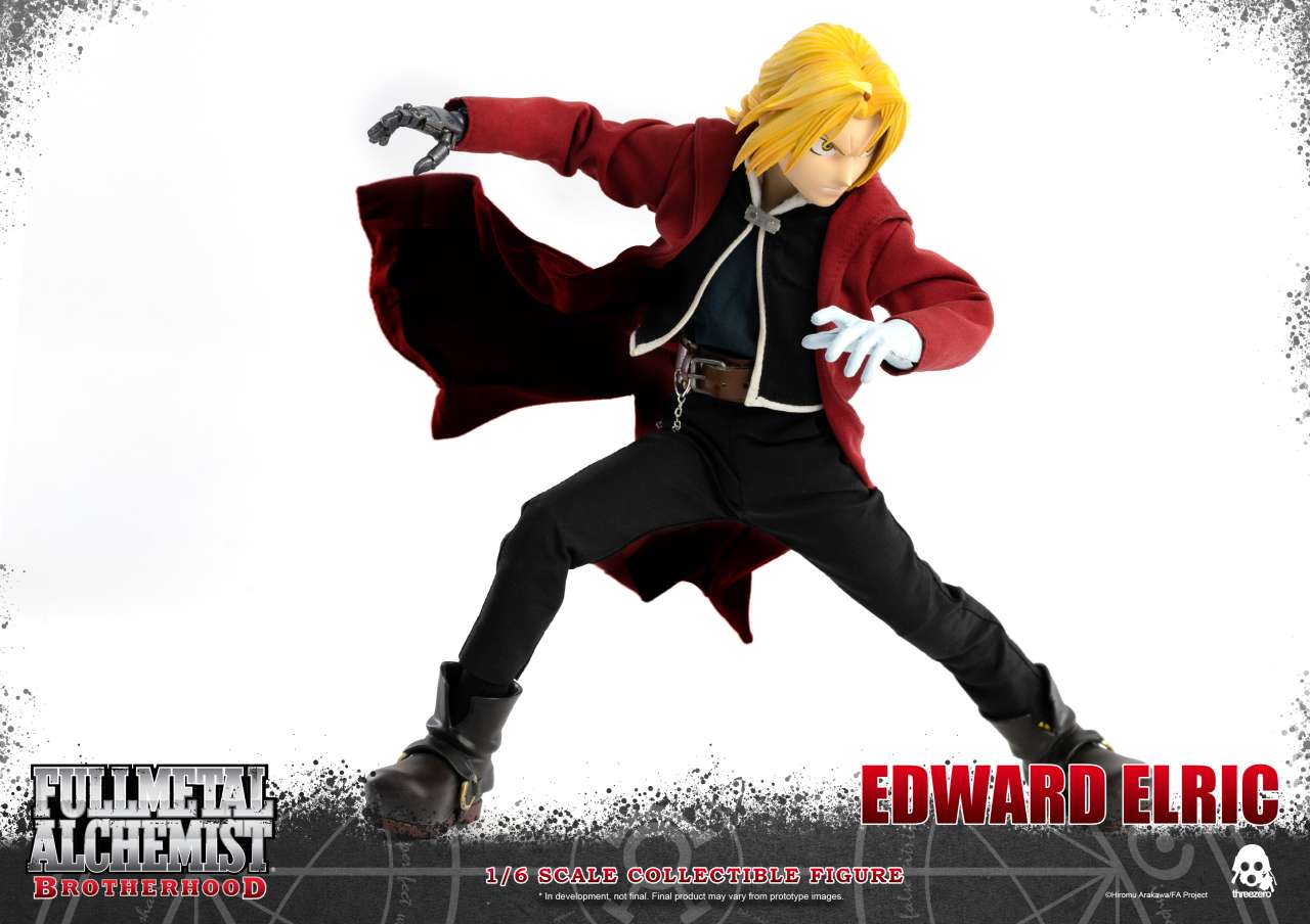 FULLMETAL ALCHEMIST BROTHERHOOD - Figurine articulée 1/6 TWIN Pack 'Edward et Alphonse' / Threezero