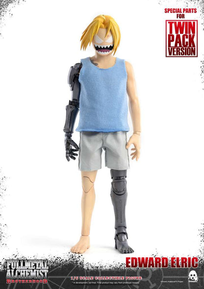 FULLMETAL ALCHEMIST BROTHERHOOD - Figurine articulée 1/6 TWIN Pack 'Edward et Alphonse' / Threezero