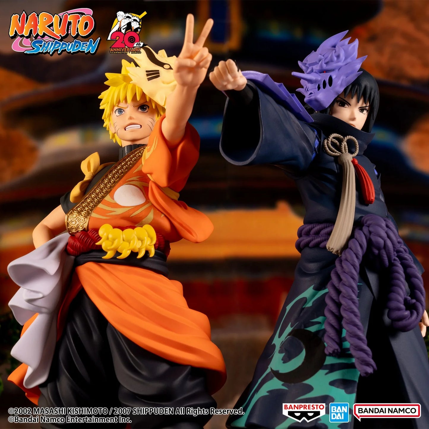 NARUTO SHIPPUDEN - Figurine Naruto Uzumaki / 20th Anniversary Costume