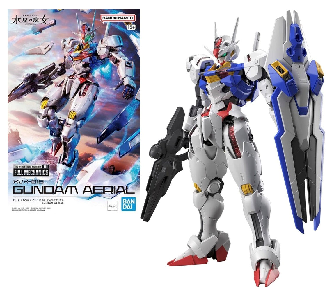 GUNDAM - Model Kit Gunpla Aerial Gundam | Full Mechanics 1/100