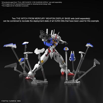 GUNDAM - Model Kit Gunpla Aerial Gundam | Full Mechanics 1/100