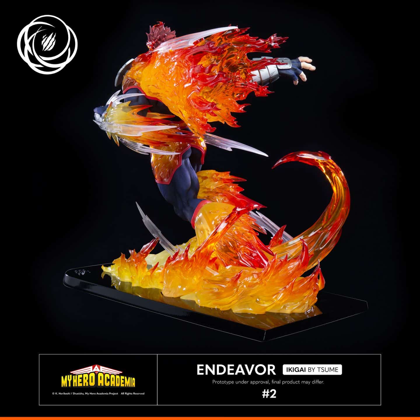 MY HERO ACADEMIA - Statue 1/6 Endeavor IKIGAI / Tsume