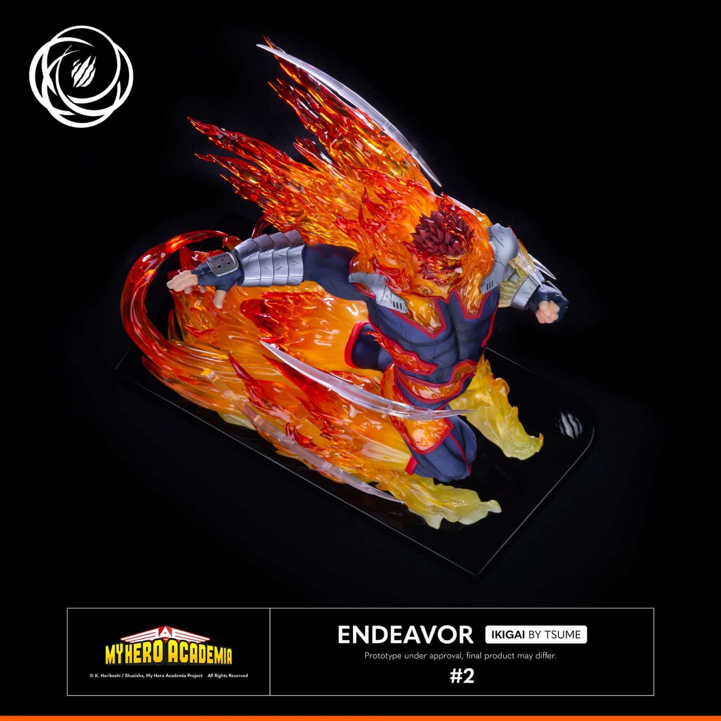 MY HERO ACADEMIA - Statue 1/6 Endeavor IKIGAI / Tsume