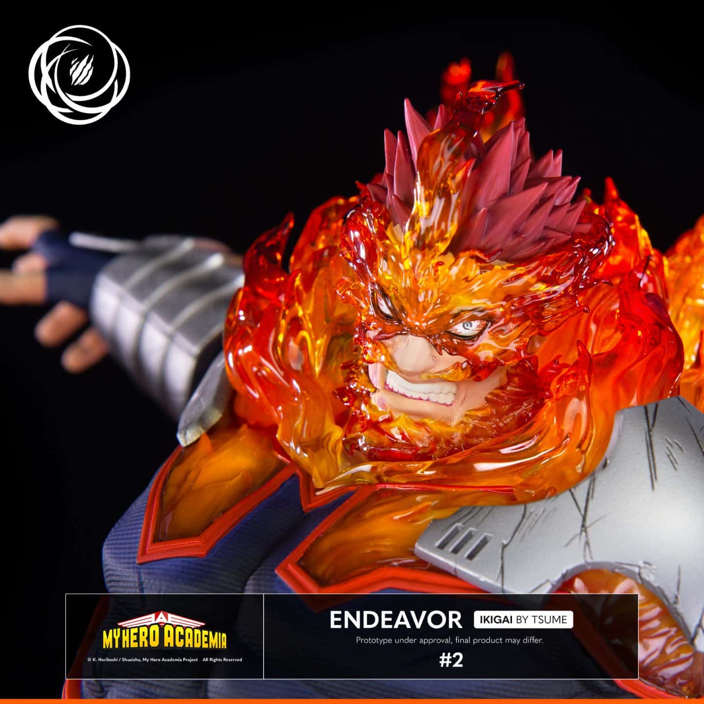 MY HERO ACADEMIA - Statue 1/6 Endeavor IKIGAI / Tsume