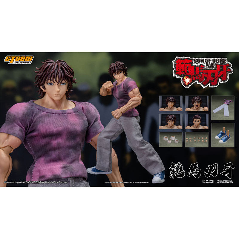 BAKI - Figurine Baki Hanma / Storm Collectibles