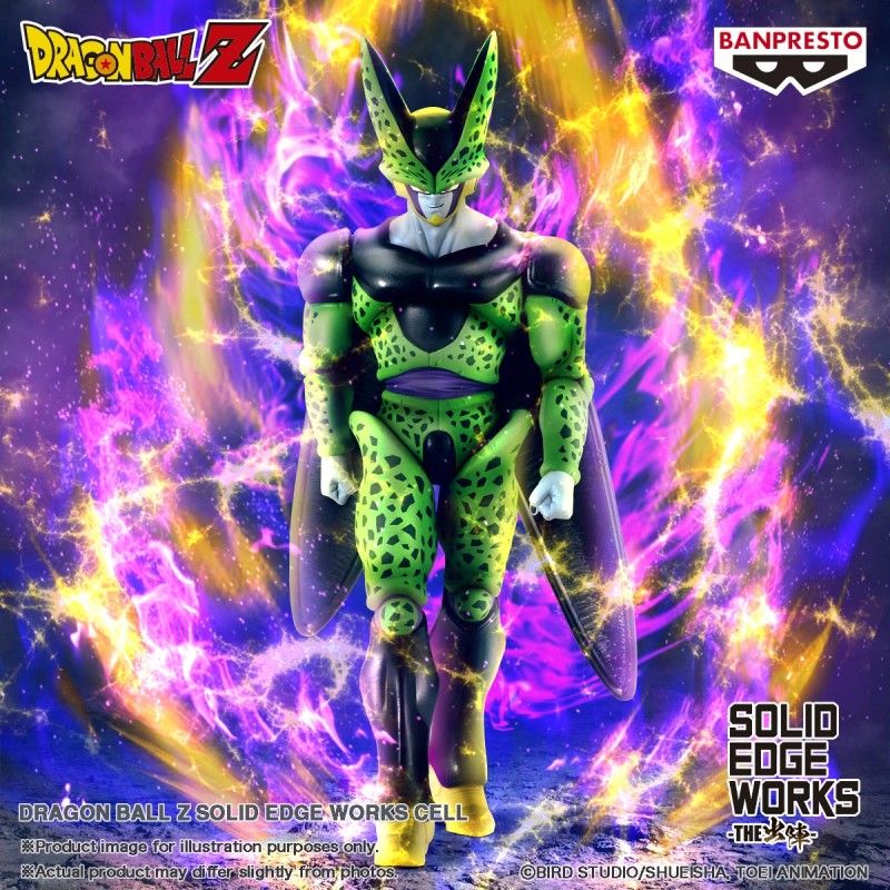 DRAGON BALL Z - Figurine Perfect Cell / Solid Edge Works