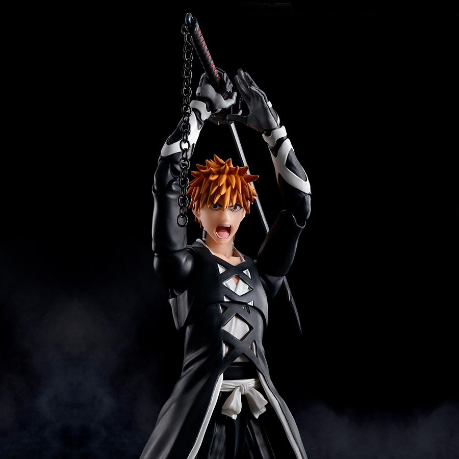 BLEACH - Figurine Ichigo Kurosaki Bankai Tensazangetsu / S.H.Figuarts