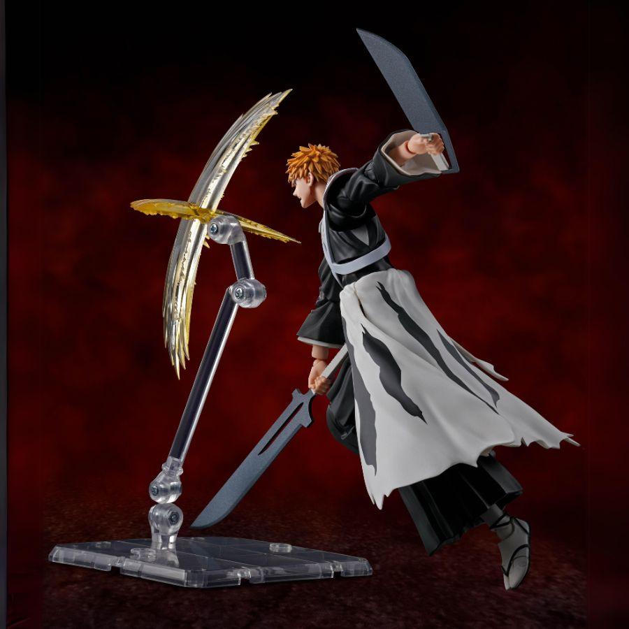 BLEACH - Figurine Ichigo Kurosaki Bankai Dual Zangetsu)/ S.H.Figuarts