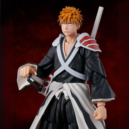 BLEACH - Figurine Ichigo Kurosaki Bankai Dual Zangetsu)/ S.H.Figuarts