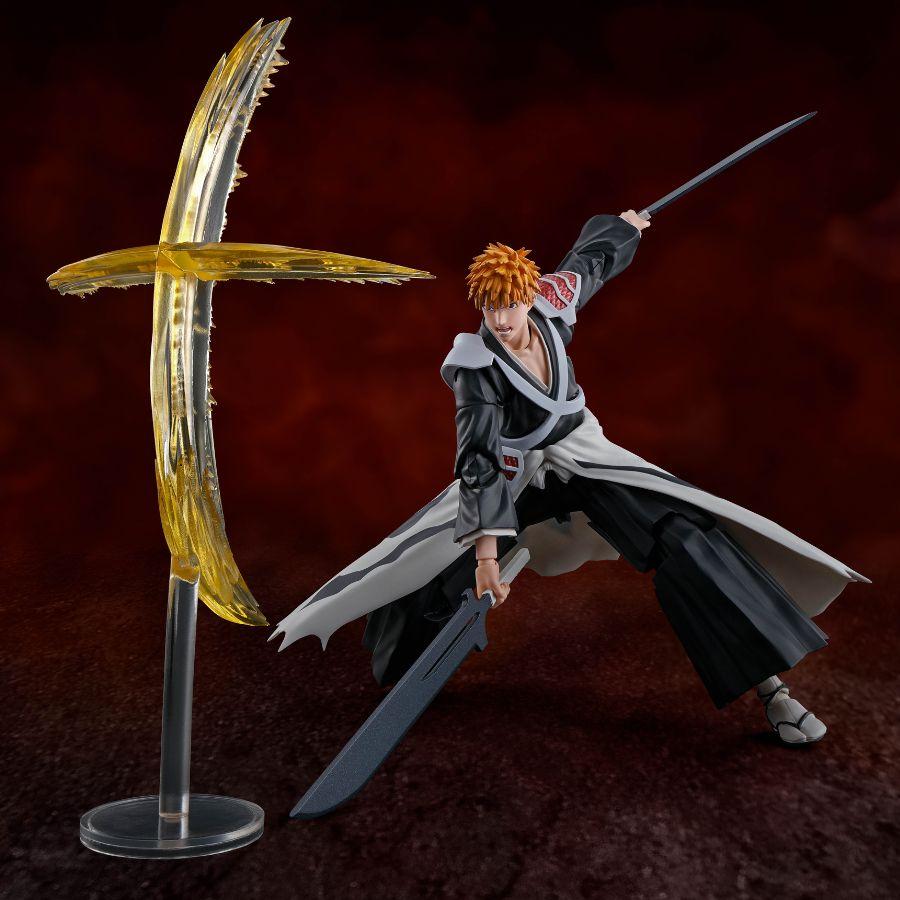 BLEACH - Figurine Ichigo Kurosaki Bankai Dual Zangetsu)/ S.H.Figuarts