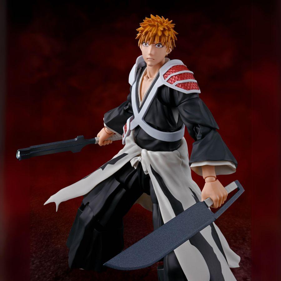 BLEACH - Figurine Ichigo Kurosaki Bankai Dual Zangetsu)/ S.H.Figuarts