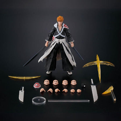 BLEACH - Figurine Ichigo Kurosaki Bankai Dual Zangetsu)/ S.H.Figuarts