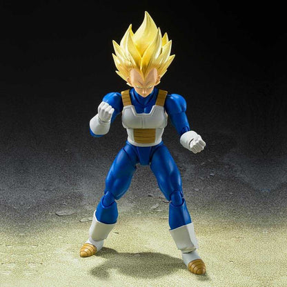 DRAGON BALL Z - Figurine Vegeta Awakened Super Saiyan Blood- (Re-run) / S.H.Figuarts