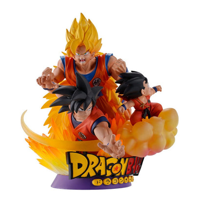 DRAGON BALL Z - Figurine Son Goku Petitrama Dx Dracap Rebirth 01 / Megahouse