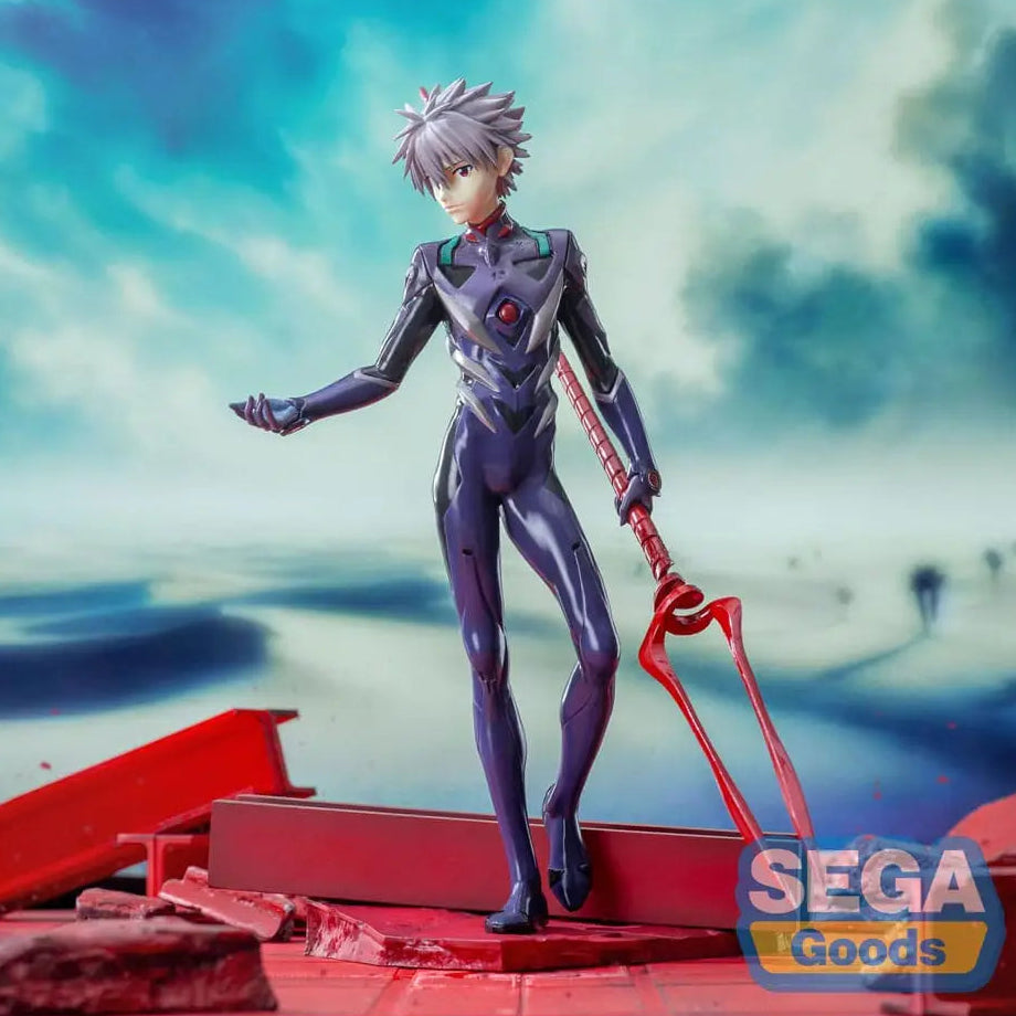 EVANGELION - Figurine Kaworu 3.0+1.0 30th Anniversary / Sega