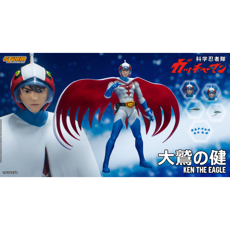 GATCHAMAN - Figurine Ken the Eagle, La bataille des planètes / Storm Collectibles