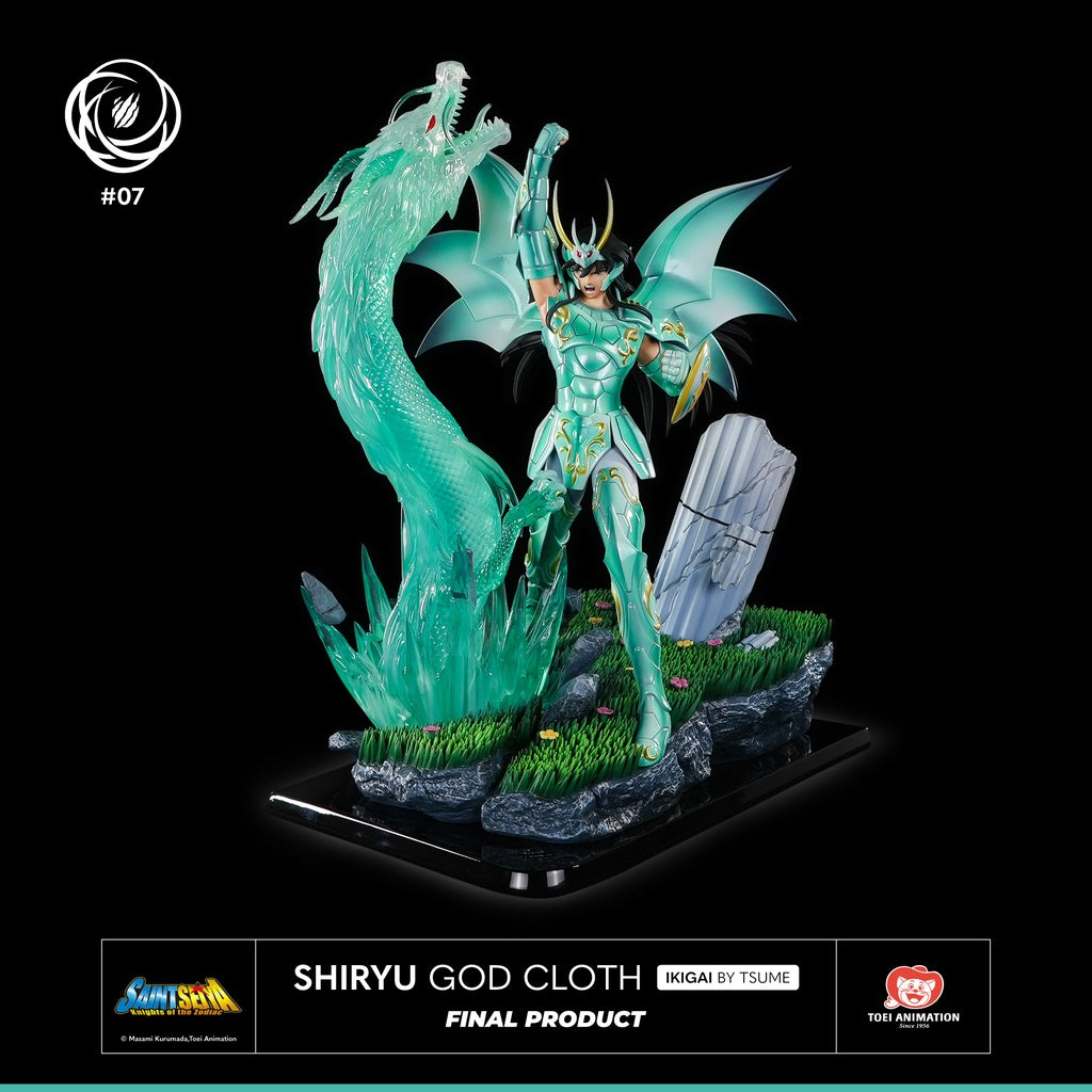 SAINT SEIYA  - Statue 1/6 Shiryu God Cloth IKIGAI / Tsume