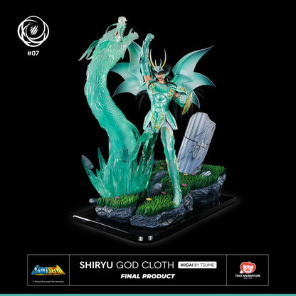 SAINT SEIYA  - Statue 1/6 Shiryu God Cloth IKIGAI / Tsume