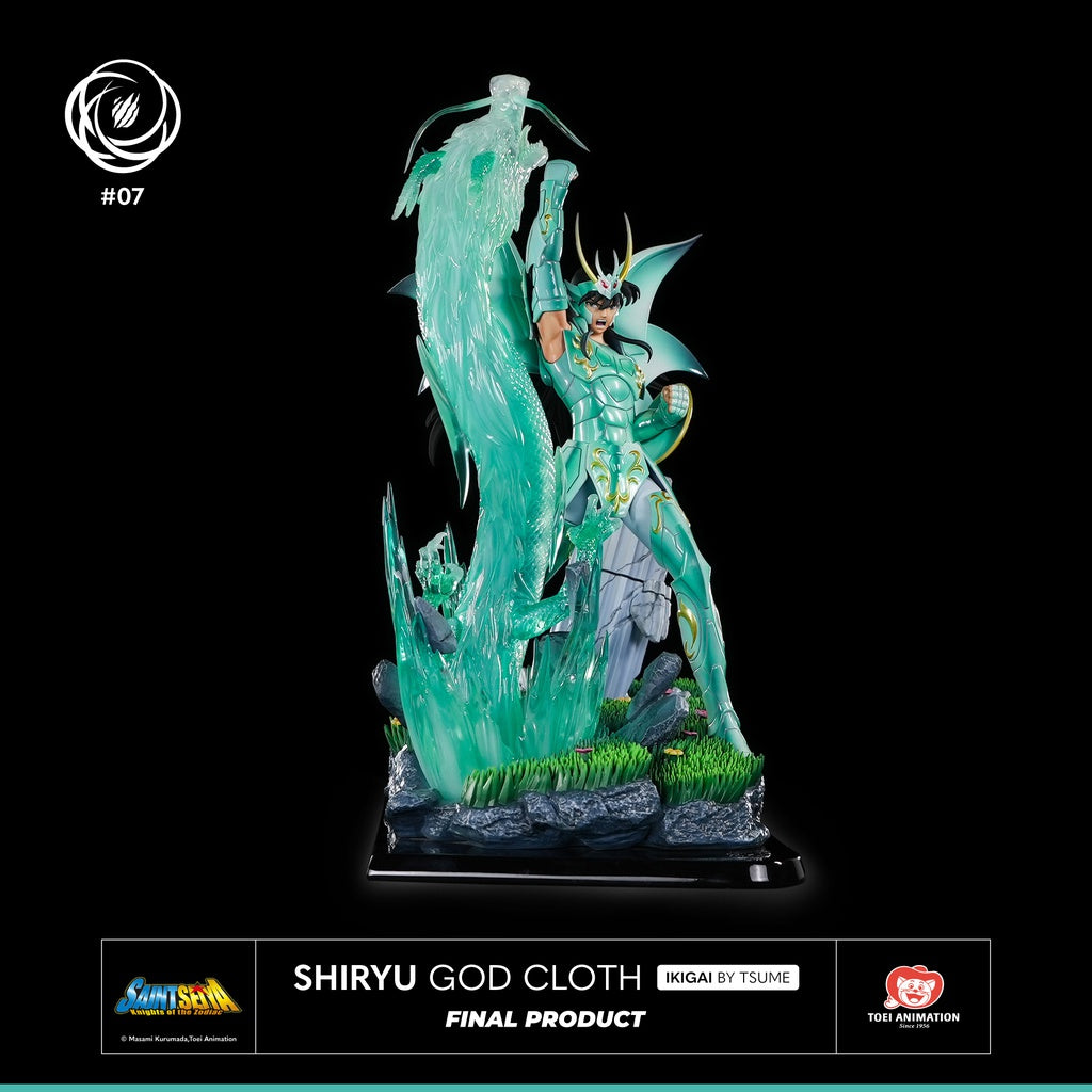 SAINT SEIYA  - Statue 1/6 Shiryu God Cloth IKIGAI / Tsume