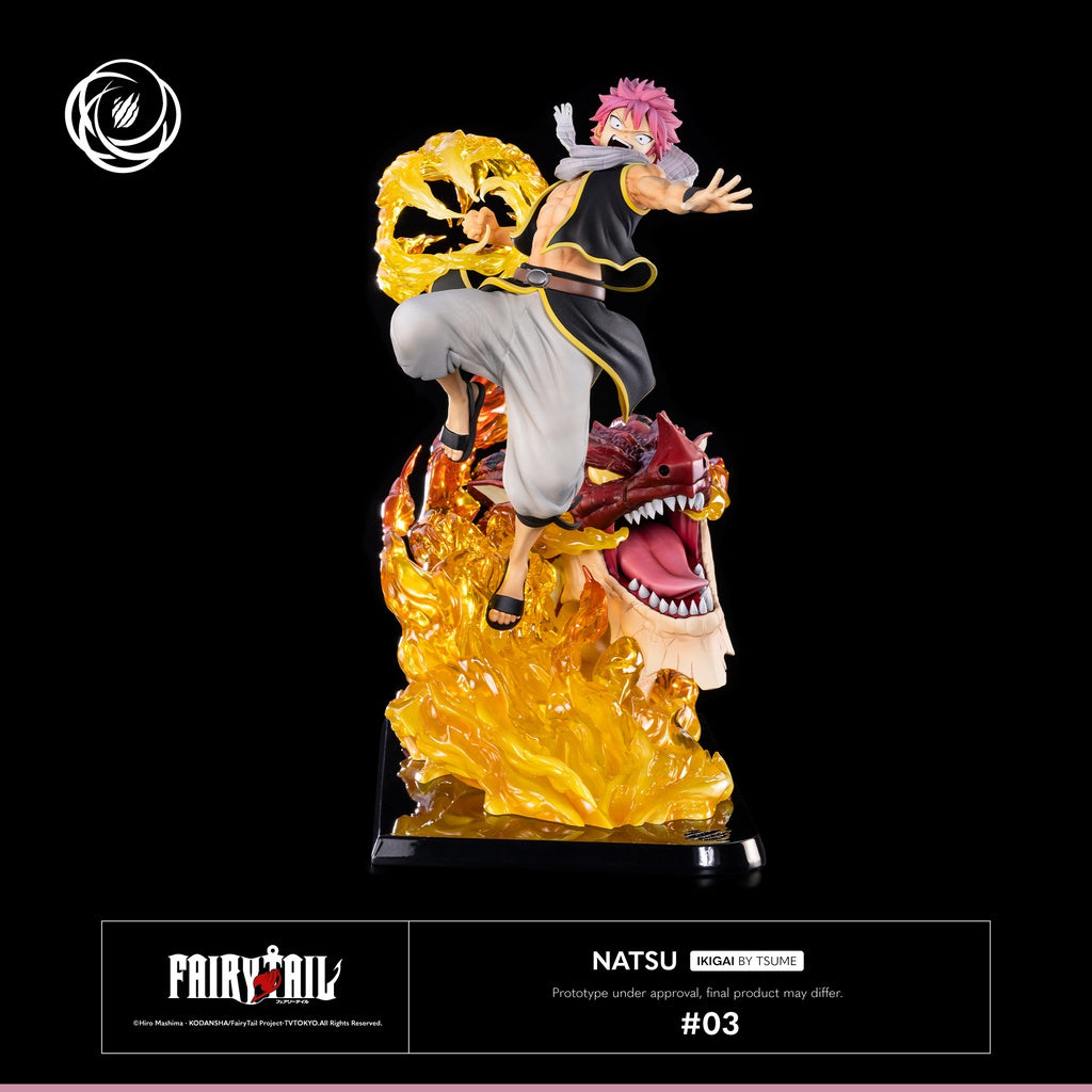 FAIRY TAIL  - Statue 1/6 Natsu IKIGAI / Tsume