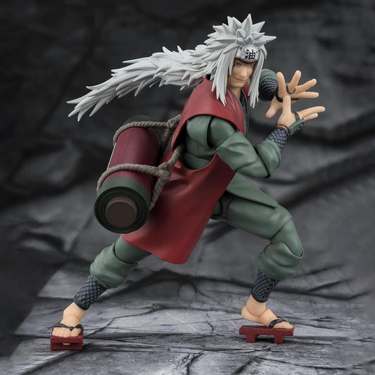 NARUTO SHIPPUDEN - Figurine Jiraiya Leaf Heroic Master Sage / S.H.Figuarts