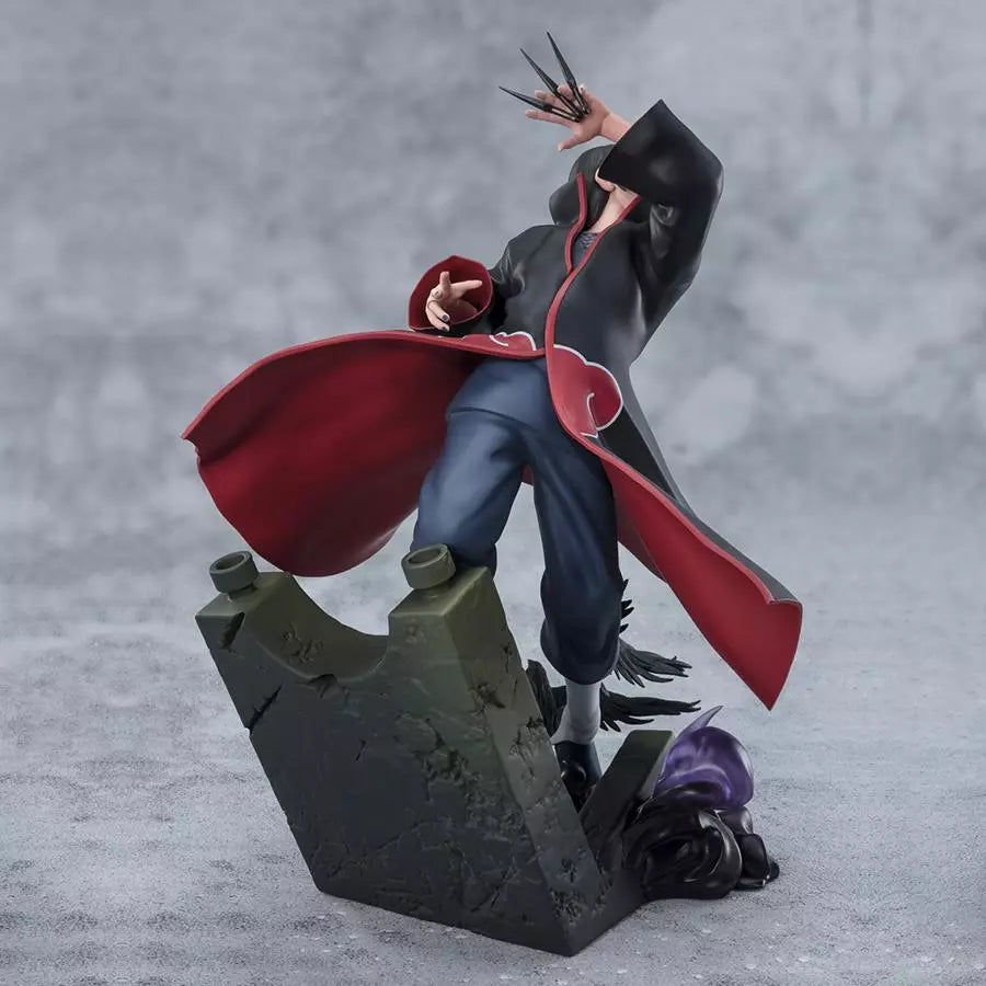 NARUTO SHIPPUDEN - Figurine Itachi Uchiha Light And Dark / Figuarts Zero Extra Battle