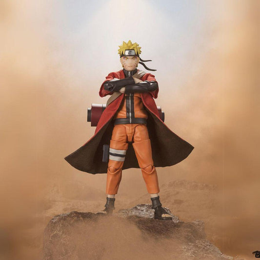 NARUTO SHIPPUDEN - Figurine Naruto Uzumaki 'Sage Mode, Savior of Konoha / S.H.Figuarts