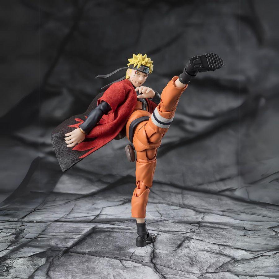 NARUTO SHIPPUDEN - Figurine Naruto Uzumaki 'Sage Mode, Savior of Konoha / S.H.Figuarts